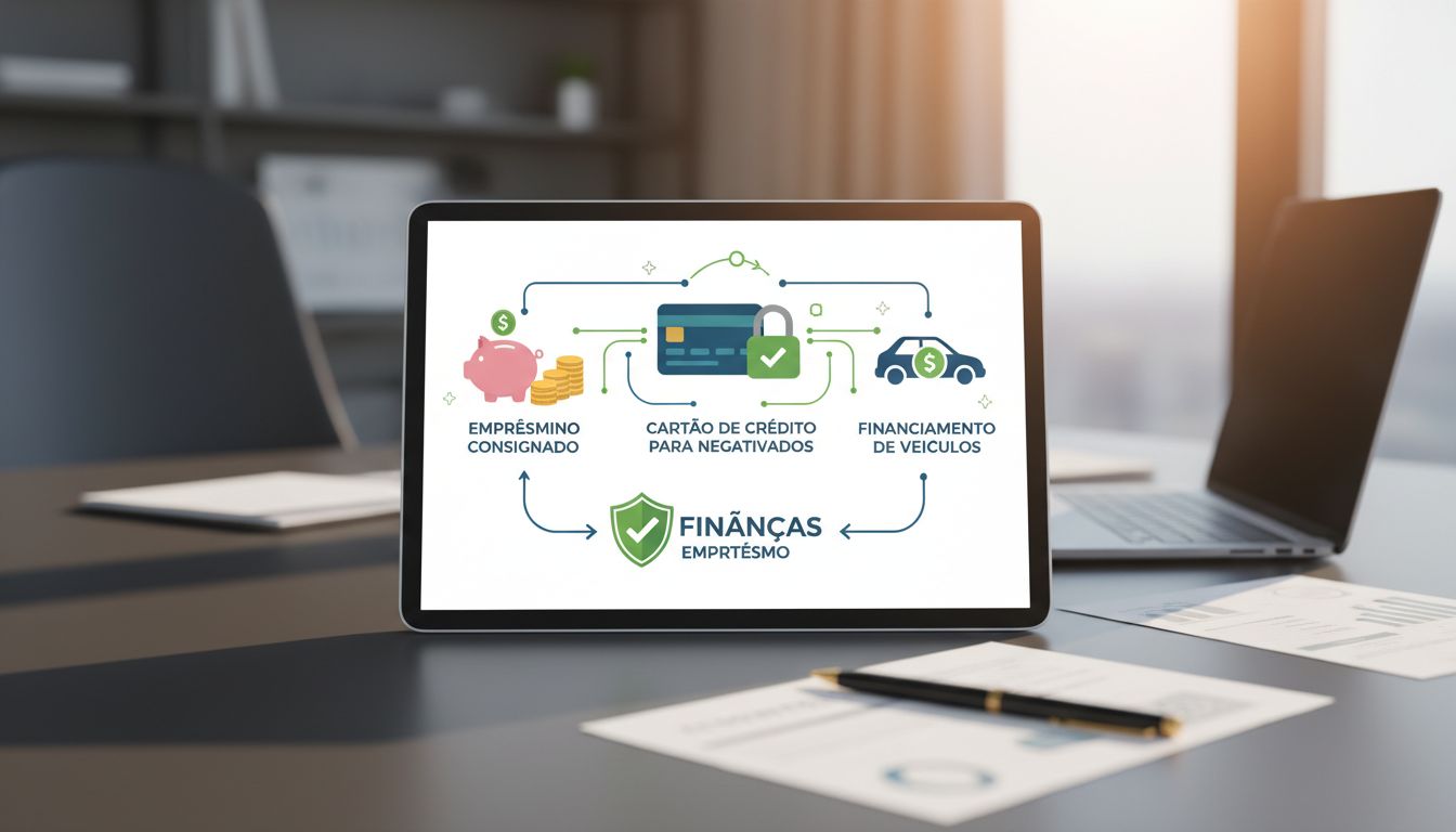 Novas alternativas de crédito para negativados em 2026